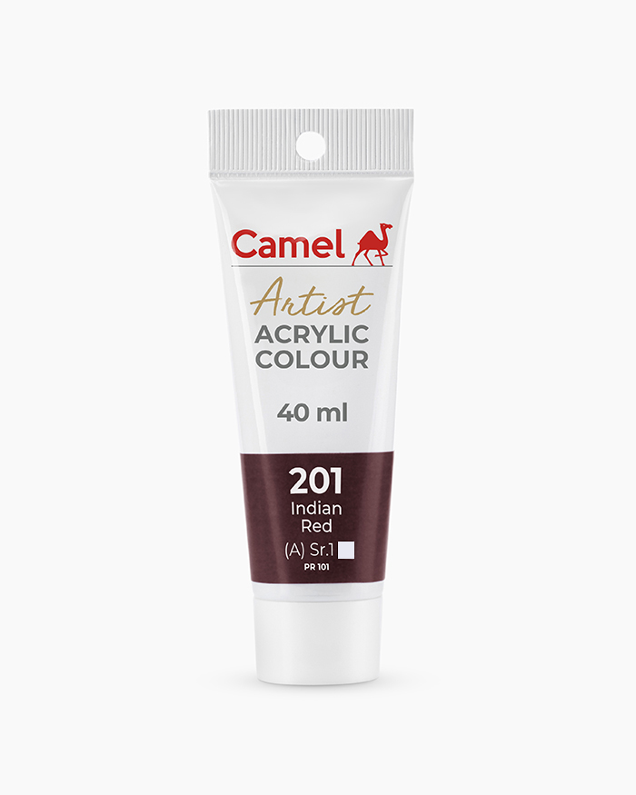 Camel Artist Acrylic Colours Indian Red